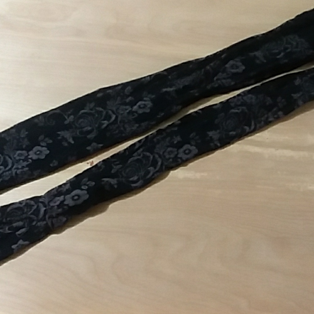 FREE W/PURCHASE floral tights